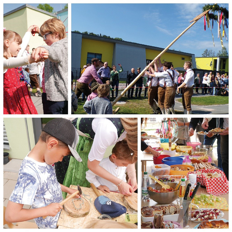 Maifest im Kinderhaus Steinachwichtel